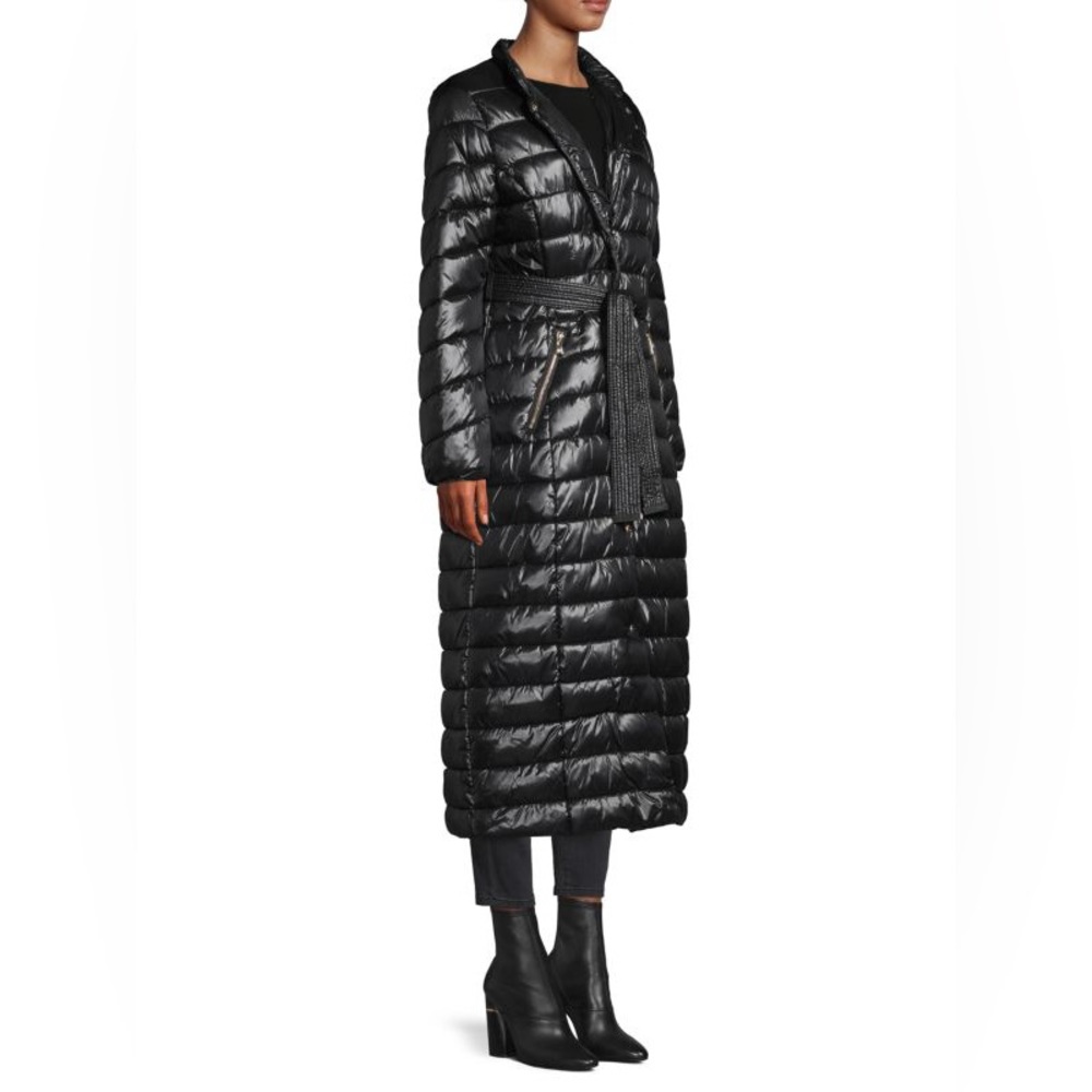 Karl Lagerfeld Black Puffer Coat